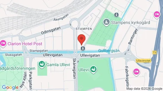 Apartments for rent i Gothenburg City Centre - kort over placeringen
