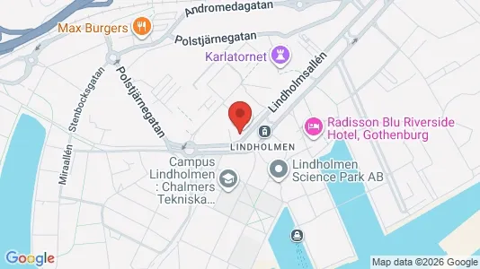 Apartments for rent i Lundby - kort over placeringen