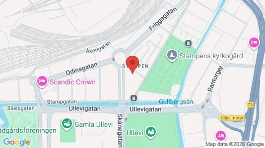 Apartments for rent i Gothenburg City Centre - kort over placeringen