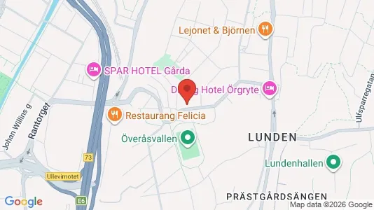 Apartments for rent i Örgryte-Härlanda - kort over placeringen