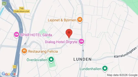 Apartments for rent i Örgryte-Härlanda - kort over placeringen