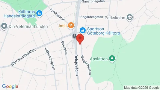 Apartments for rent i Örgryte-Härlanda - kort over placeringen