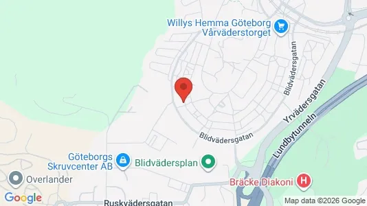 Apartments for rent i Västra hisingen - kort over placeringen