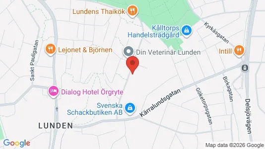 Apartments for rent i Örgryte-Härlanda - kort over placeringen