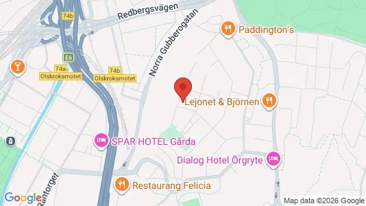 Apartments for rent i Örgryte-Härlanda - kort over placeringen