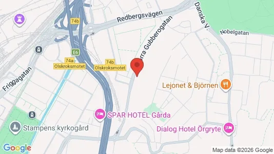 Apartments for rent i Örgryte-Härlanda - kort over placeringen