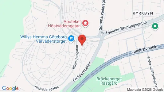 Apartments for rent i Västra hisingen - kort over placeringen