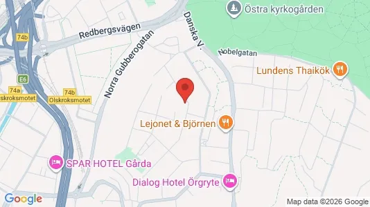 Apartments for rent i Örgryte-Härlanda - kort over placeringen