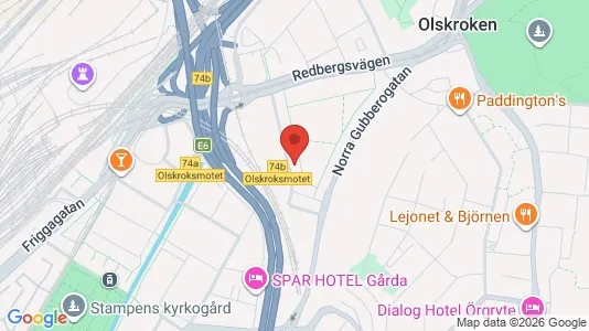 Apartments for rent i Örgryte-Härlanda - kort over placeringen