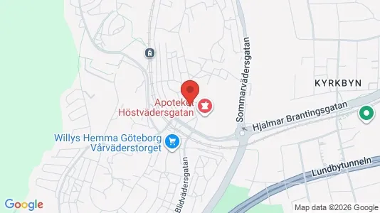 Apartments for rent i Västra hisingen - kort over placeringen