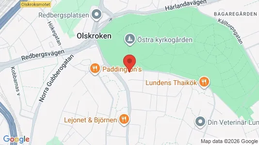 Apartments for rent i Örgryte-Härlanda - kort over placeringen
