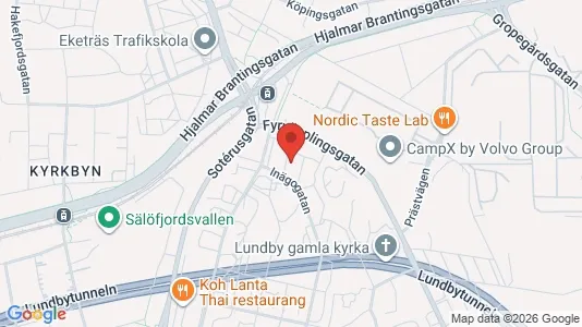 Apartments for rent i Västra hisingen - kort over placeringen