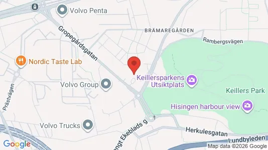 Apartments for rent i Lundby - kort over placeringen