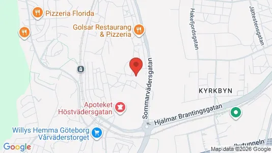 Apartments for rent i Västra hisingen - kort over placeringen