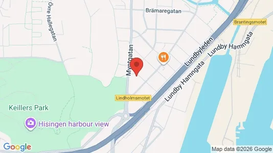 Apartments for rent i Lundby - kort over placeringen