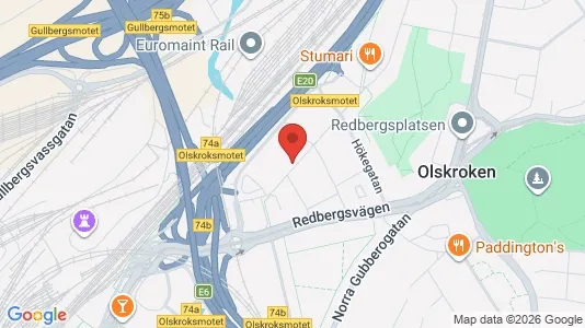 Apartments for rent i Örgryte-Härlanda - kort over placeringen