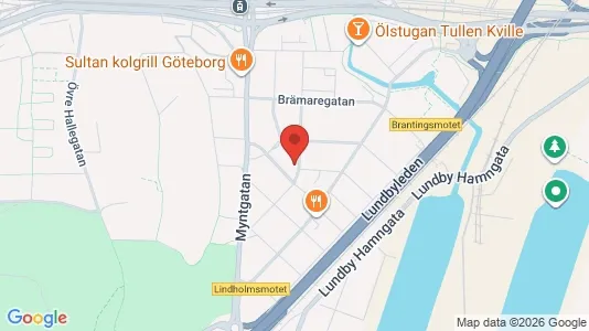 Apartments for rent i Lundby - kort over placeringen