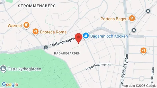 Apartments for rent i Örgryte-Härlanda - kort over placeringen