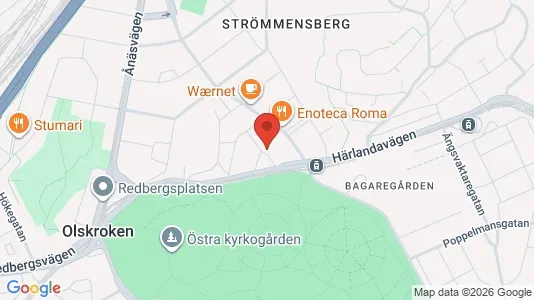 Apartments for rent i Örgryte-Härlanda - kort over placeringen