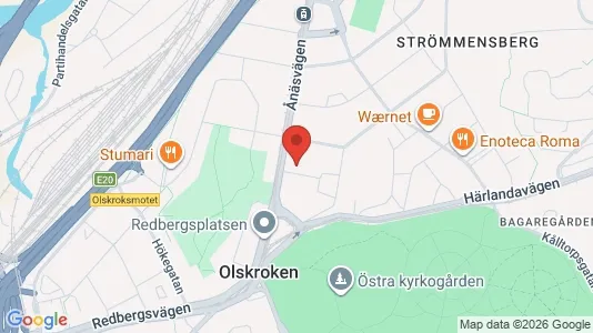 Apartments for rent i Örgryte-Härlanda - kort over placeringen