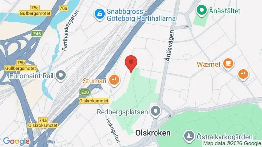 Apartments for rent i Örgryte-Härlanda - kort over placeringen
