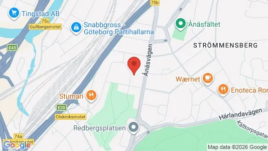 Apartments for rent i Örgryte-Härlanda - kort over placeringen