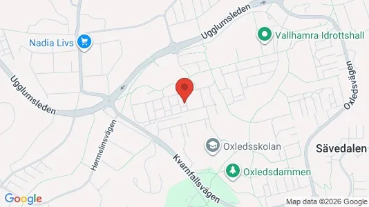 Apartments for rent i Partille - kort over placeringen
