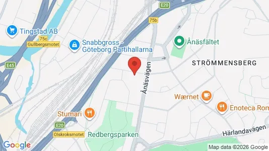 Apartments for rent i Örgryte-Härlanda - kort over placeringen