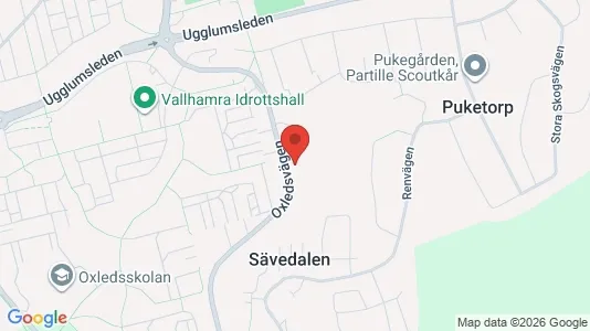 Apartments for rent i Partille - kort over placeringen