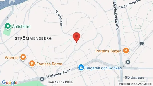 Apartments for rent i Örgryte-Härlanda - kort over placeringen