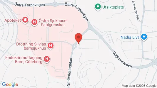 Apartments for rent i Örgryte-Härlanda - kort over placeringen