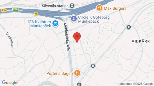 Apartments for rent i Örgryte-Härlanda - kort over placeringen