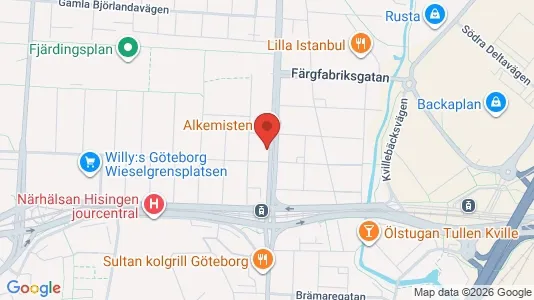 Apartments for rent i Lundby - kort over placeringen