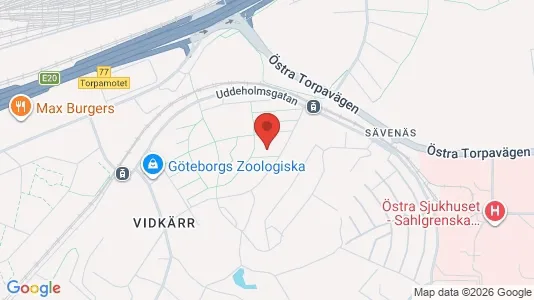 Apartments for rent i Örgryte-Härlanda - kort over placeringen