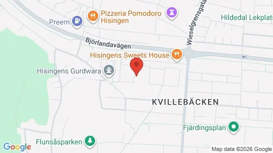 Apartments for rent i Lundby - kort over placeringen