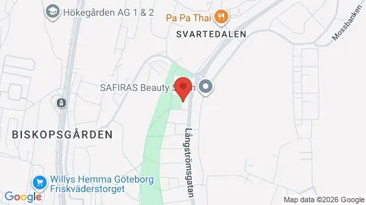 Apartments for rent i Västra hisingen - kort over placeringen