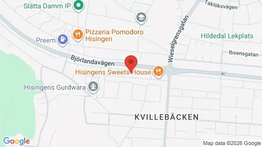 Apartments for rent i Lundby - kort over placeringen