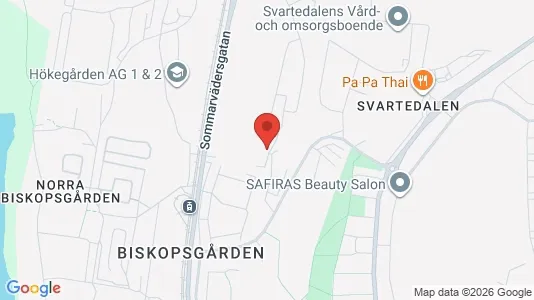 Apartments for rent i Västra hisingen - kort over placeringen
