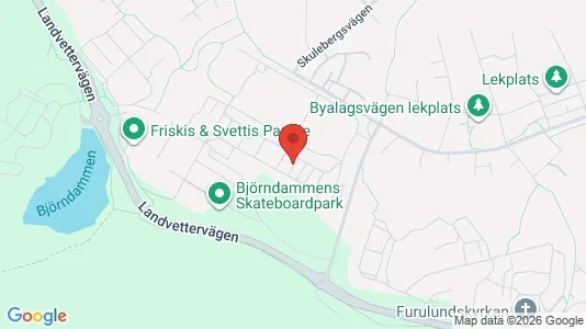 Apartments for rent i Partille - kort over placeringen