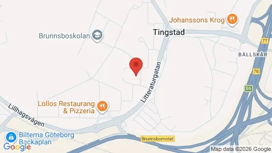 Apartments for rent i Norra hisingen - kort over placeringen