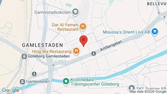 Apartments for rent i Gothenburg East - kort over placeringen