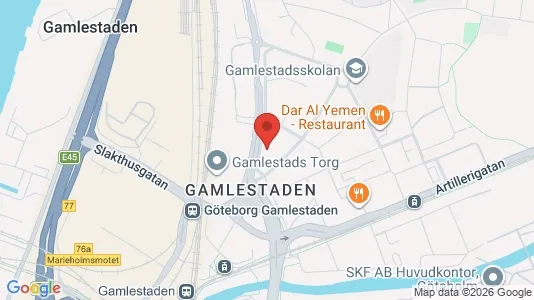 Apartments for rent i Gothenburg East - kort over placeringen