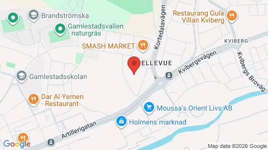 Apartments for rent i Gothenburg East - kort over placeringen