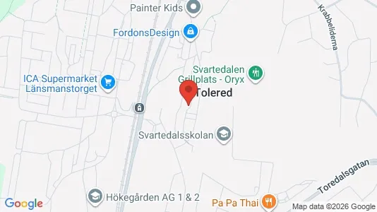 Apartments for rent i Västra hisingen - kort over placeringen