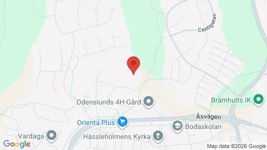 Apartments for rent i Borås - kort over placeringen