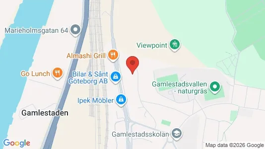 Apartments for rent i Gothenburg East - kort over placeringen