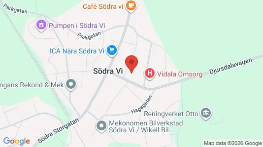Apartments for rent i Vimmerby - kort over placeringen
