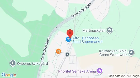 Apartments for rent i Gothenburg East - kort over placeringen