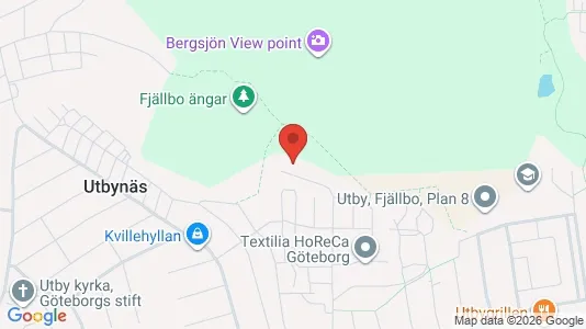 Apartments for rent i Gothenburg East - kort over placeringen