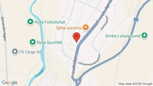 Apartments for rent i Borås - kort over placeringen